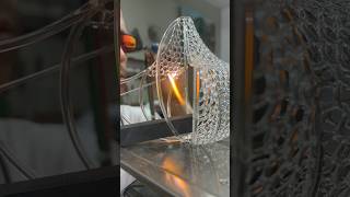 Making a sculpture using networked borosilicate glass [upl. by Alyahc]