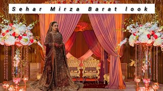 Sehar Mirza Barat look Best moments from Sehar mirza Barat [upl. by Dirgni]