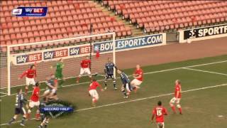 Barnsley vs Millwall  Championship Highlights 20132014 [upl. by Enorahs]