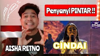 Reaction AISHA RETNO  CINDAI  BIG STAGE 2022 [upl. by Harriott362]