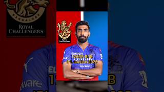 IPL auction 2025 mai JASPREET BUMRAH बिके पूरे 125 cr mai IPLauction2025 cricketbumrah rcb [upl. by Strephon]