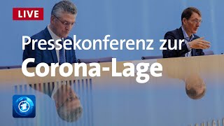 Wieler Lauterbach und Drosten zur CoronaLage [upl. by Nanor]