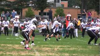 St Joseph Metuchen NJ Football vs Cushing Academy September 24 2011 [upl. by Nerol821]