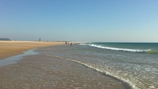 Cozy Ocean city  Conil de la Frontera Spain 4K Walk tour [upl. by Aela]