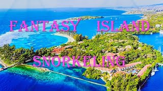 Mesmerizing snorkeling at Fantasy Island Roatan [upl. by Ellerahs]