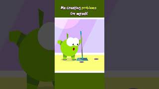 Me Creating Problems for Myself shorts youtubeshorts omnomstories omnomcartoon [upl. by Engvall]