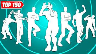 TOP 150 ICON SERIES DANCES amp EMOTES IN FORTNITE [upl. by Stinson311]