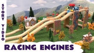 Thomas And Friends Wooden Racing Track Story [upl. by Hselin317]