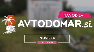 Nosilec za kolesa avtodom [upl. by Silverts245]