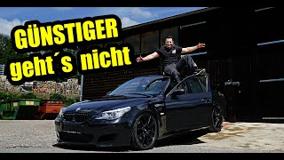 Billig Tuning am BMW M5 [upl. by Ylrebmek]