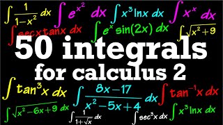 the ultimate integral starter u sub IBP trig sub partial fractions amp more [upl. by Birchard61]