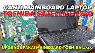 LAPTOP TOSHIBA SATELLITE L740 HIDUP SEBENTAR LANGSUNG MATI [upl. by Acinomed]