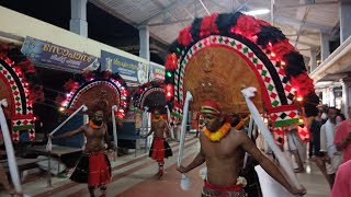 poothan and thira കലാരൂപം 😍 [upl. by Nefen665]