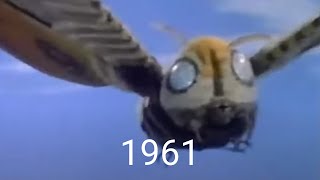 Flying Mothra evolution  3D comparison [upl. by Reinwald542]