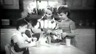 TV Commercial for Bakers Instant Chocolate  with Jiminy Cricket  from the 1950s [upl. by Tamaru103]