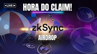 LANÇAMENTO E AIRDROP ZKSYNC HORA DO CLAIM [upl. by Marrin]