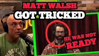 Joe Rogan And Matt Walsh Have An Idiot Contest [upl. by Silra]