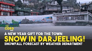 Snow in Darjeeling  Snowfall Forecast by Weather Department [upl. by Ecnaralc]