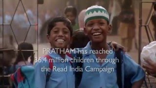 India Week 2016 Charity Partner  Pratham UK [upl. by Eerol]