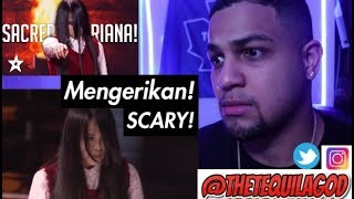 The Sacred Riana Magician Scales Wall  Americas Got Talent 2018 Reaction [upl. by Jordanna]