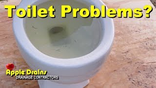 Overflowing Toilet How to Fix Stop Overflow How to Pull Toilet Rough In and Unclog [upl. by Azila]