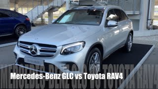 MercedesBenz GLC 2016 vs Toyota RAV4 2016 [upl. by Liebowitz166]