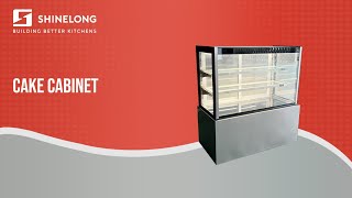 HighQuality Cake Cabinet  SHINELONG [upl. by Brunn]