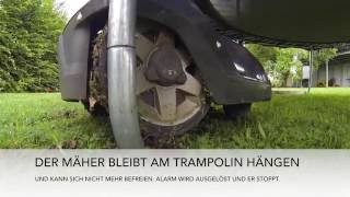 Husqvarna Automower® 430X  Das Trampolin und der Mower [upl. by Shaeffer]