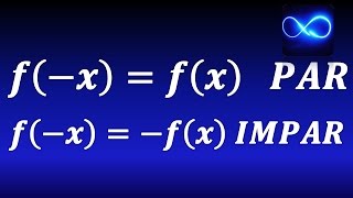 Función par e impar definición ejemplos gráficas y simetrías [upl. by Suitangi]