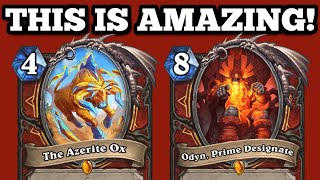 The BEST DECK in Hearthstone 100 to Legend with Renathal Control Warrior [upl. by Hannus]