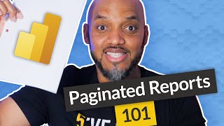 Getting started with Power BI Paginated Reports 2021 [upl. by Anoirtac]