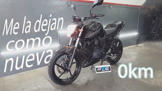 Yamaha FZ16 TUNING MODIFICADA 😱 Colin corto  giros led  SONIDO [upl. by Barrow]