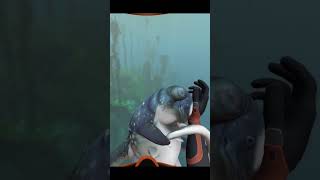 Sad goodbye in Subnautica shorts subnautica [upl. by Eniale]