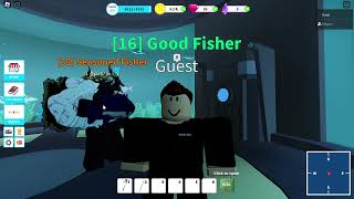 Roblox Fishing Sim with my friend Funny moments and explanation of the game [upl. by Rtoip348]