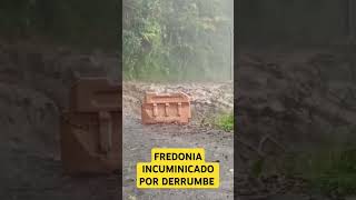 FUERTES LLUVIAS DEJAN A FREDONIA INCOMUNICADO [upl. by Faxan]