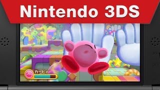 Nintendo 3DS  Kirby Gameplay Teaser [upl. by Ecikram5]