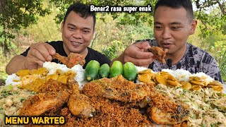 MENU WARTEG EMANG GA PERNAH GAGAL  MUKBANG MAKANAN SUNDA DAERAH LOJI CILETUH [upl. by Macy]