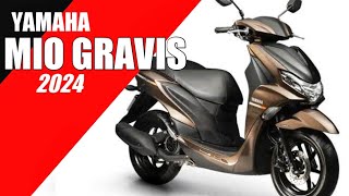 All NEW Yamaha MiO GRAVIS 125 2024 New Colors [upl. by Tana]