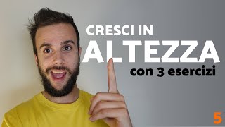 CRESCERE IN ALTEZZA  Più alti con 3 esercizi  Estensione e flessione della colonna  Ep 5 [upl. by Him]