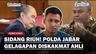 MALUNYA POLDA JABAR Diskakmat Saksi Ahli Peserta Sidang Sampai Tepuk Tangan  Itulah Akibatnya [upl. by Harl762]