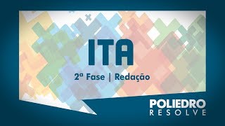 ITA 2019  2ª Fase  Redação Comentários Gerais [upl. by Andros]