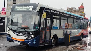 NTVs Christmas Countdown S2 E15 Stagecoach Transit ADL Enviro200MMC 26288SN69 ZHO on the 38 [upl. by Aihsenet]