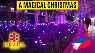 Experience a MAGICAL Christmas in OKADA Manila Philippines 🇵🇭 [upl. by Doreg]