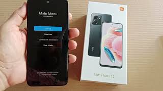 كيفية عمل فرمتاج لهاتف ردمي Redmi note 12hard reset formatage Xiaomi Redmi note 12 [upl. by Corkhill]