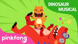 I’m an Allosaurus  Dinosaur Musical  Dinosaur Story  Pinkfong Songs for Children [upl. by Brockie310]