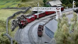 Corris Railway Society Model Railway Exhibition 2024  Y Plas Machynlleth [upl. by Tnomad]