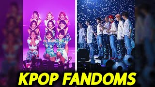 Ranking the 10 biggest Kpop FANDOMS [upl. by Nagek]