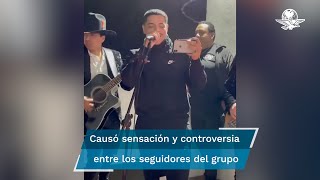 La vez que Eduin Caz de Grupo Firme entonó quotEl Ratónquot canción para Ovidio Guzmán [upl. by Reppiks]