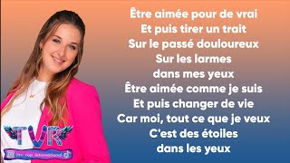 Héléna  Aimée pour de vrai ParolesLyrics [upl. by Abbie786]