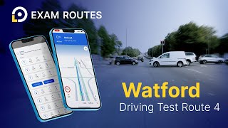 Watford Driving Test Route 4 [upl. by Anelle]